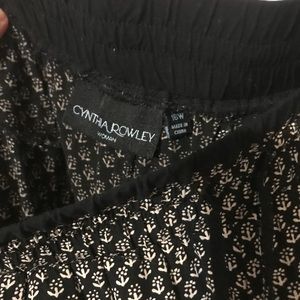 Cynthia Rowley Pants - Printed slouch pants Cynthia Rowley Pants - Printed slouch pants